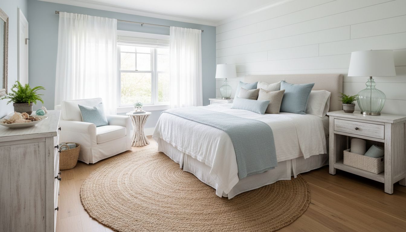 Coastal bedroom design idea