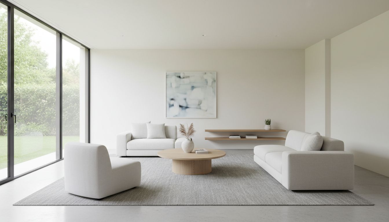 Minimalist living room design idea