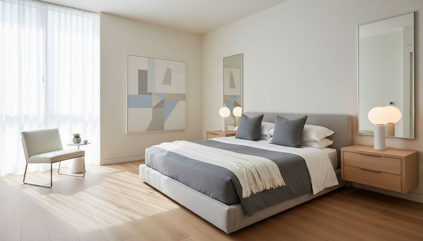 Modern bedroom design idea