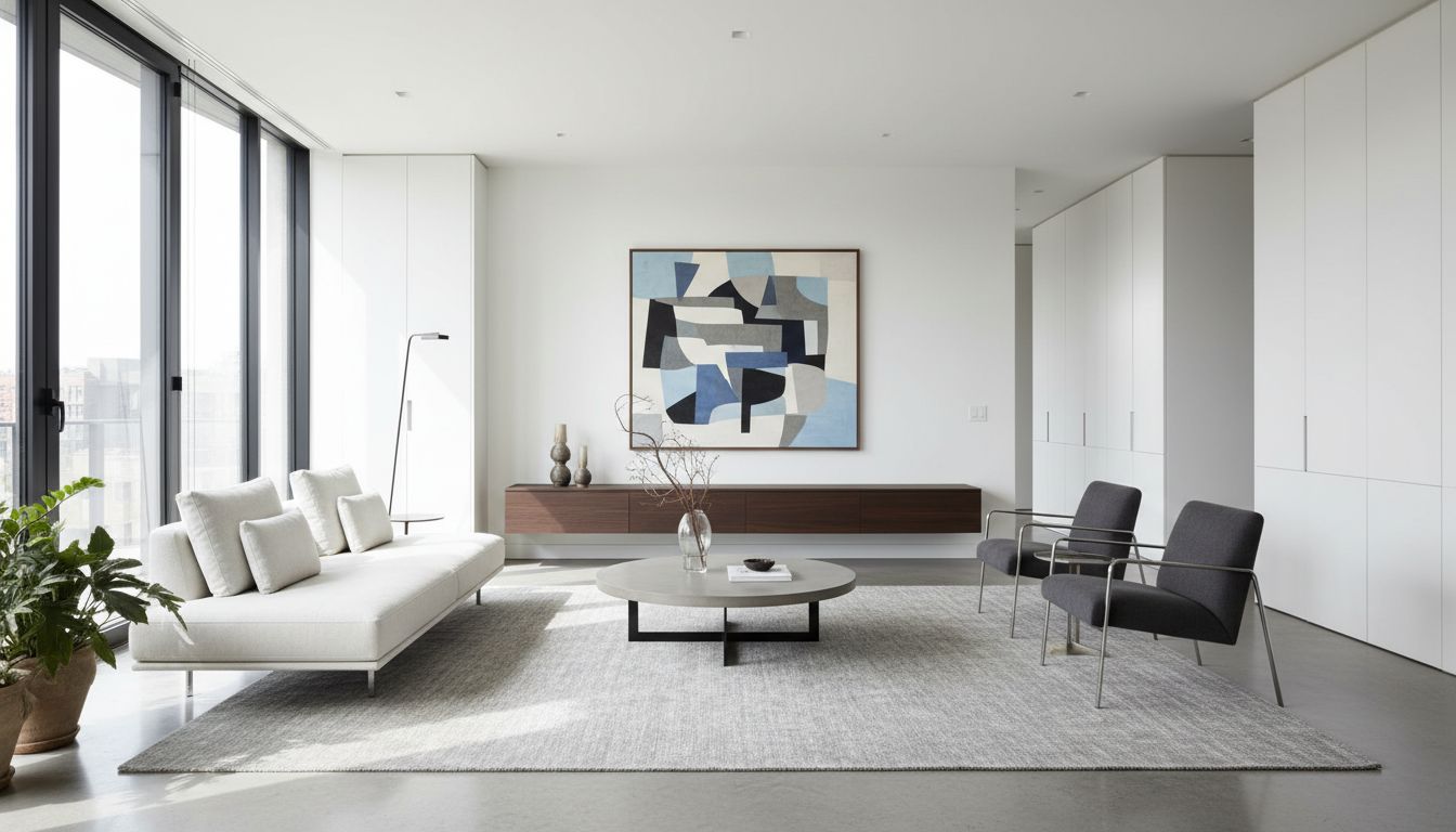 Modern living room design idea